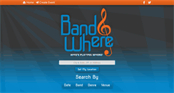 Desktop Screenshot of bandwhere.com