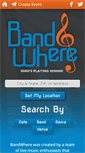 Mobile Screenshot of bandwhere.com